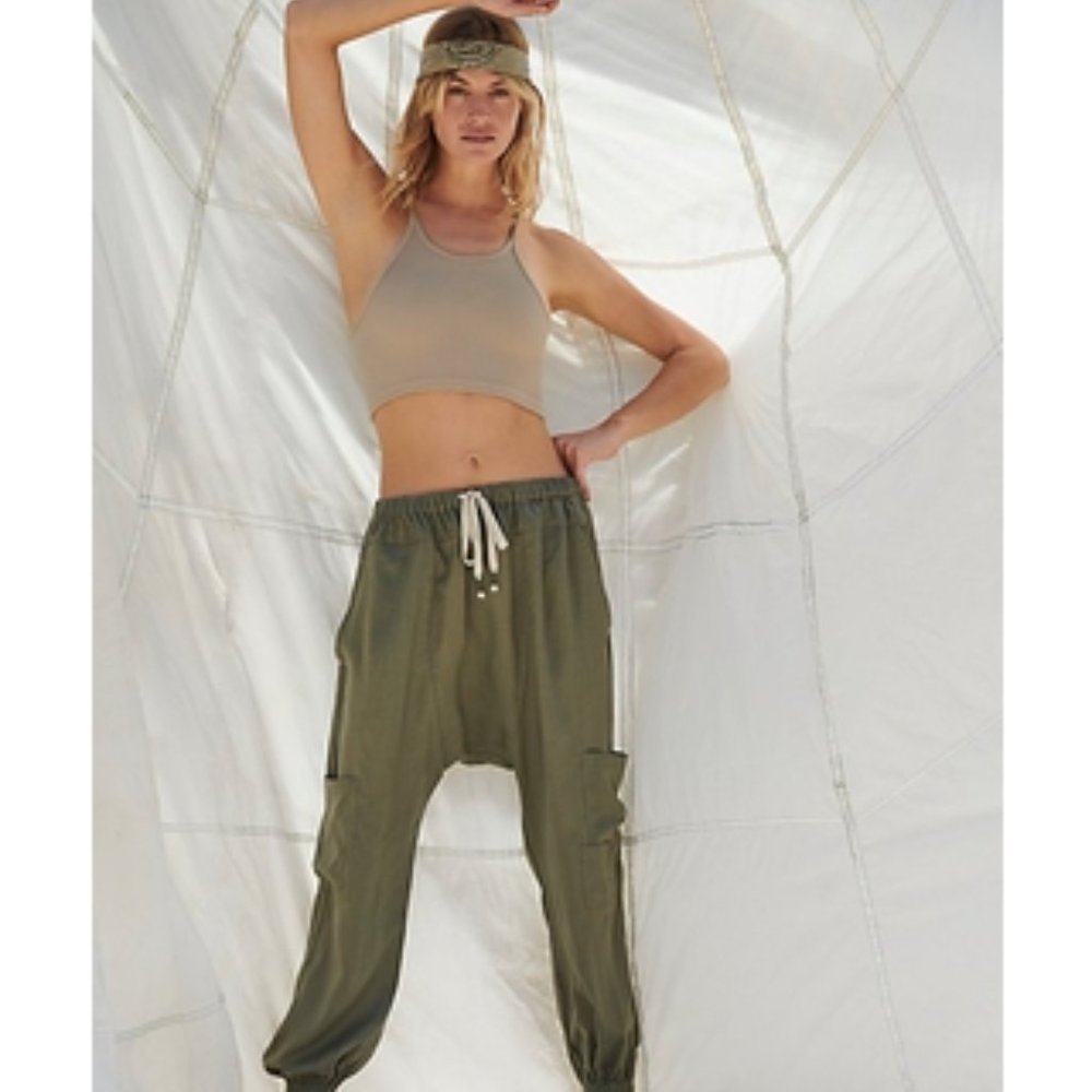 Free People Movement Solid Harem Cargo Pants